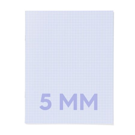 HEMA Schriften blauw A5 geruit 5mm - 3 stuks (blauw) | HEMA