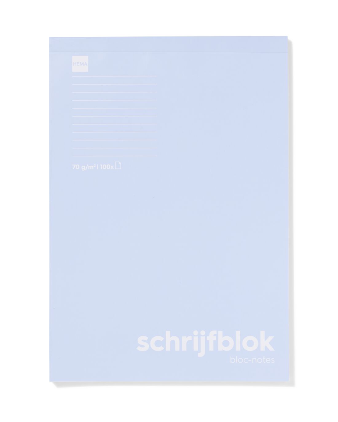 HEMA Schrijfblok A4 gelinieerd | HEMA