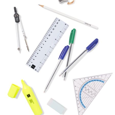 HEMA Schrijfwaren basis set examen (multicolor) | HEMA