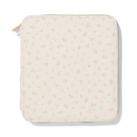 HEMA Schrijfwaren in opbergtas 20x18x4cm bloemetjes (multicolor) | HEMA