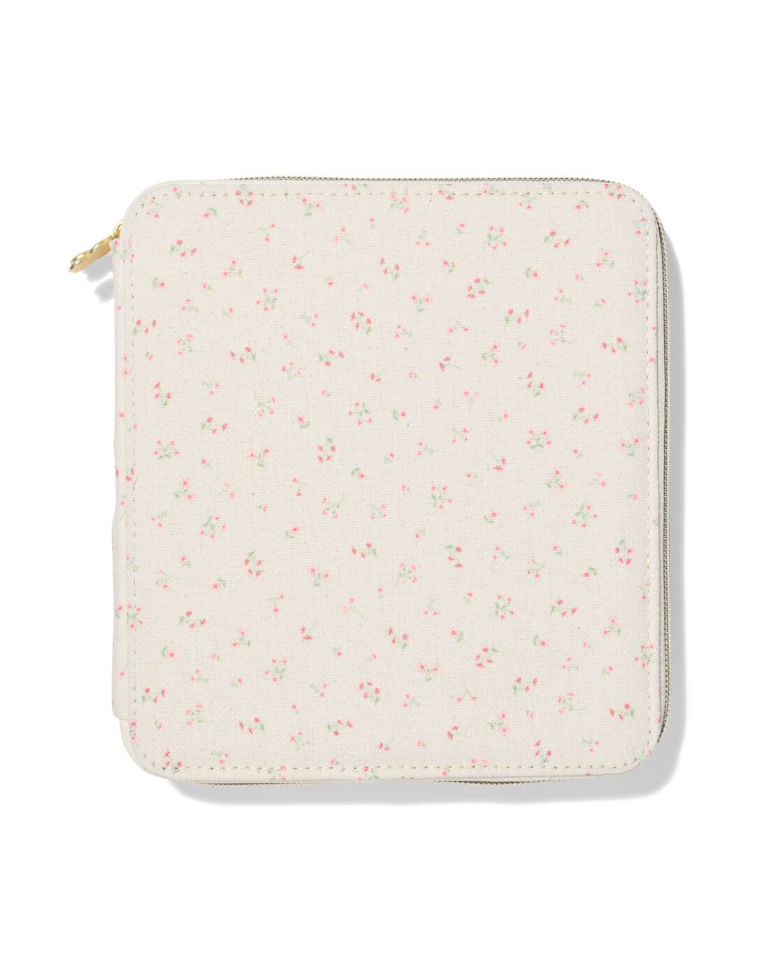 HEMA Schrijfwaren in opbergtas 20x18x4cm bloemetjes (multicolor) | HEMA