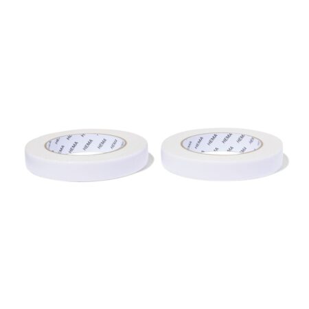 HEMA Schuimtape 19mmx5m tweezijdig - 2 stuks | HEMA