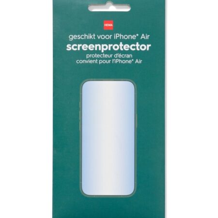 HEMA Screenprotector voor iPhone Air (transparant) | HEMA