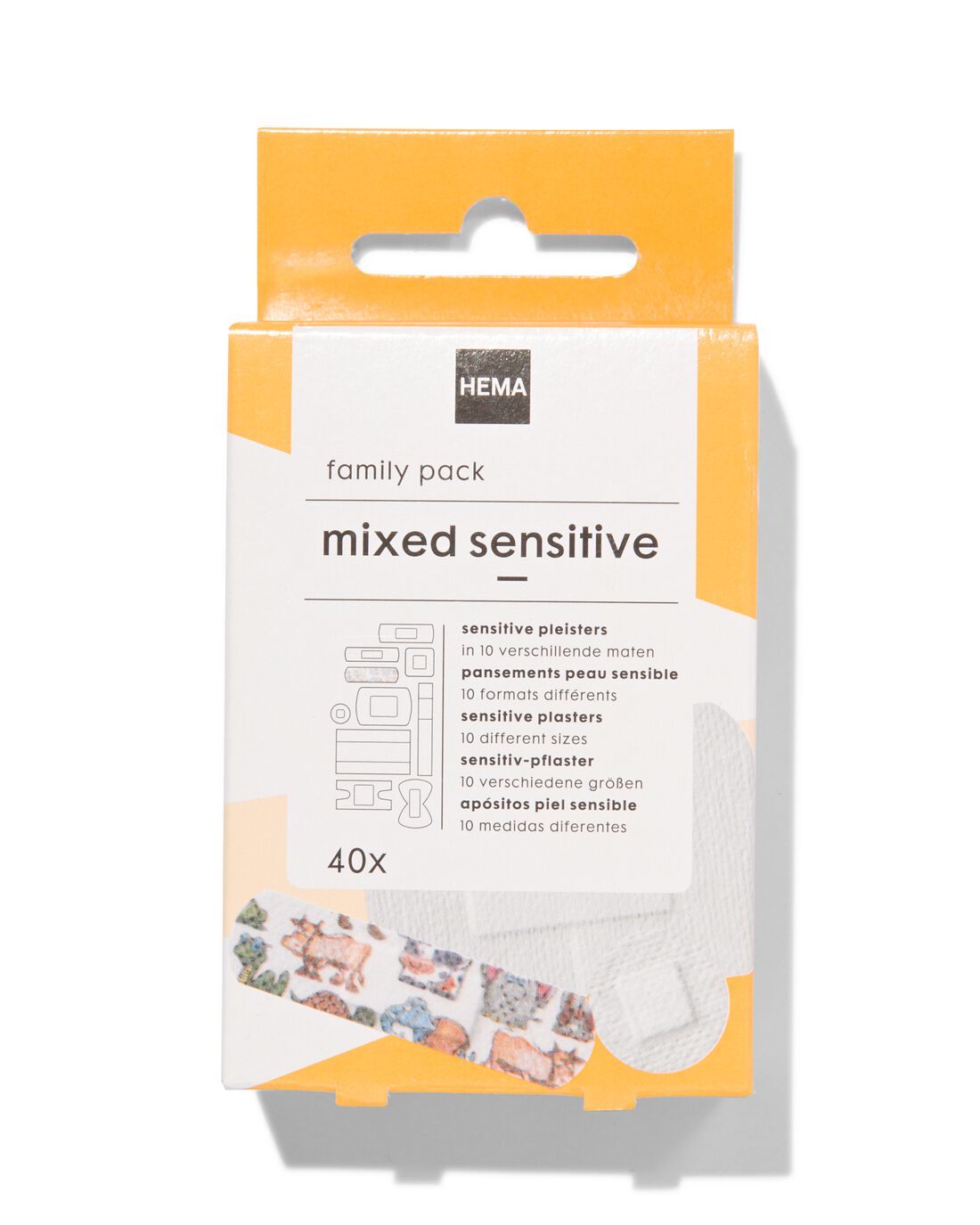 HEMA Sensitive pleisters 40 stuks | HEMA