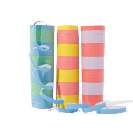 HEMA Serpentines - 3 stuks (multicolor) | HEMA