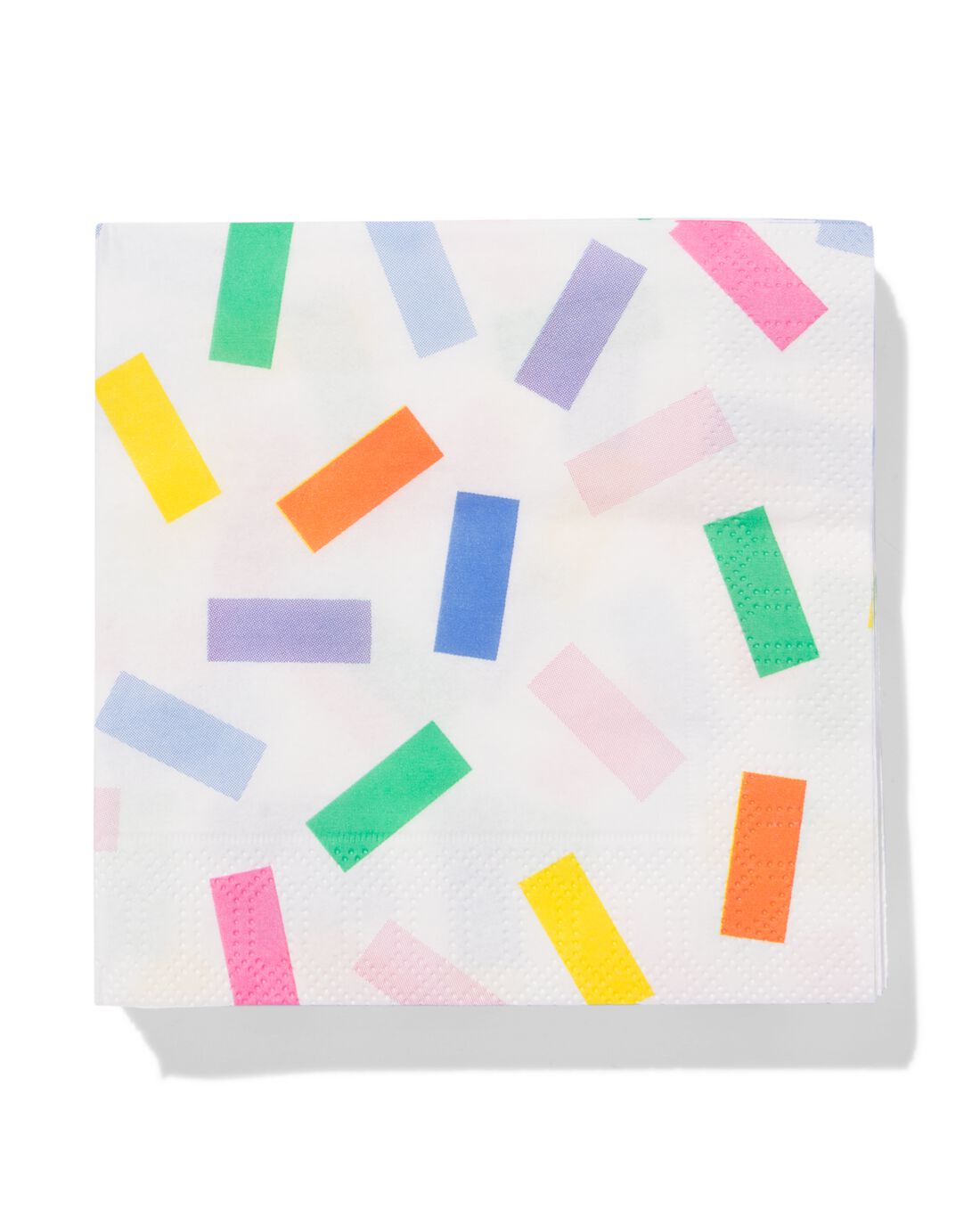 HEMA Servetten 24x24cm papier kleur - 20 stuks (multicolor) | HEMA
