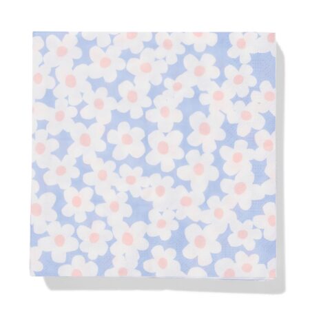 HEMA Servetten 33x33cm papier bloem - 20 stuks | HEMA