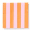 HEMA Servetten 33x33cm papier strepen - 20 stuks (roze) | HEMA