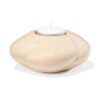 HEMA Sfeerlichthouder keramiek twist crème (creme) | HEMA
