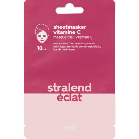 HEMA Sheetmasker stralend | HEMA