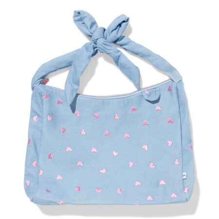 HEMA Shopper 35x32.5x10cm hartjes | HEMA