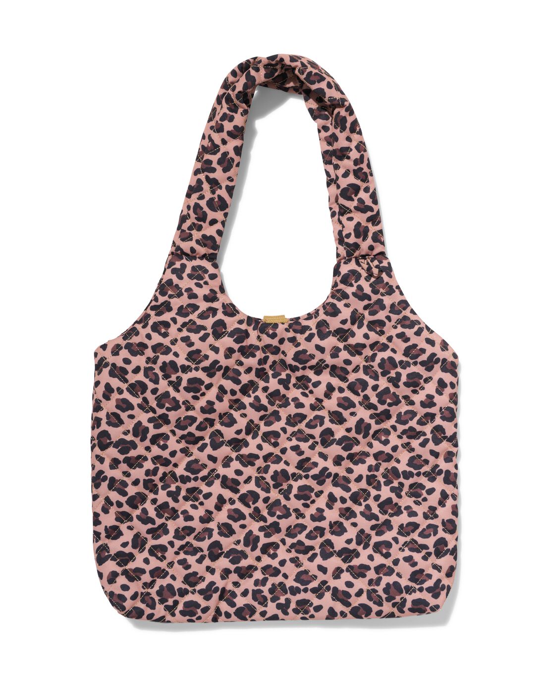 HEMA Shopper 45x32x13cm luipaard (bruin) | HEMA