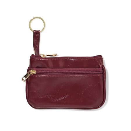 HEMA Sleutel etui 12x8cm kunstleer rood | HEMA