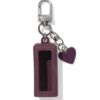 HEMA Sleutelhanger lipstickhouder siliconen met hartbedel | HEMA