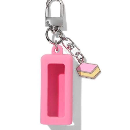 HEMA Sleutelhanger lipstickhouder siliconen met tompouce | HEMA