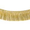 Slinger 3m franjes goud