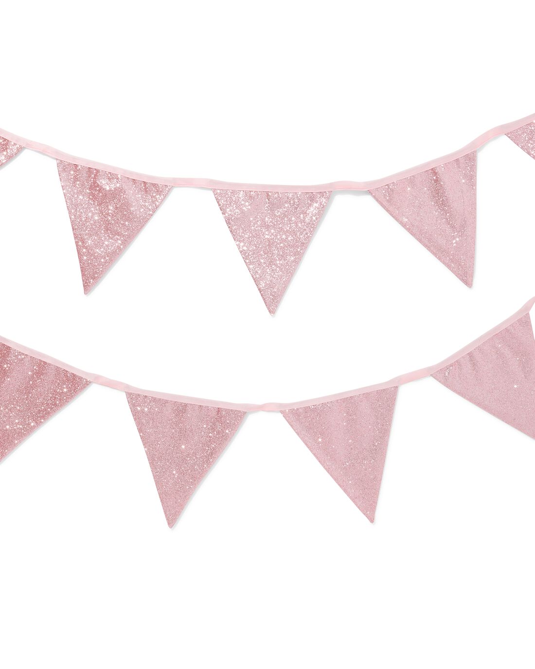 HEMA Slinger 3m stof glitter roze (roze) | HEMA