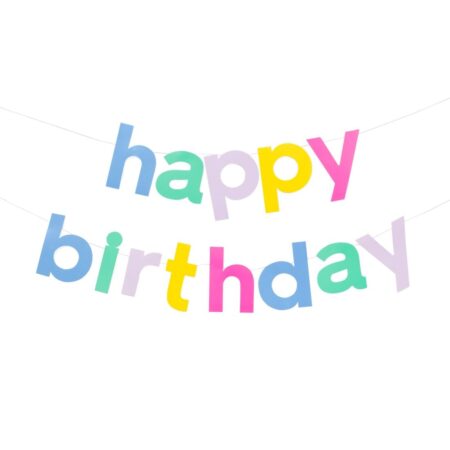 Slinger happy birthday (multicolor)