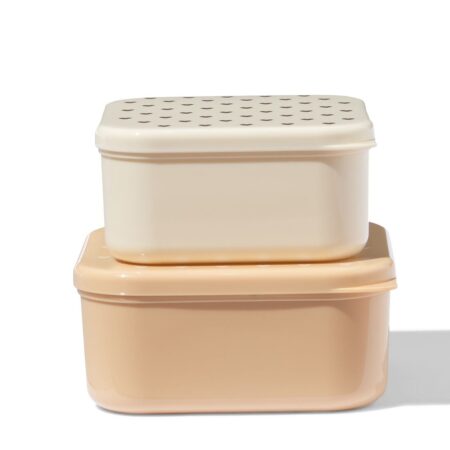 HEMA Snackboxen teddy - 2 stuks (multicolor) | HEMA