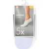 HEMA Sneakersokken 5 paar wit | HEMA