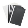 Snelhechters 31x23cm zwart-wit - 8 stuks