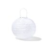 HEMA Solar tuinlampion Ø28cm wit | HEMA