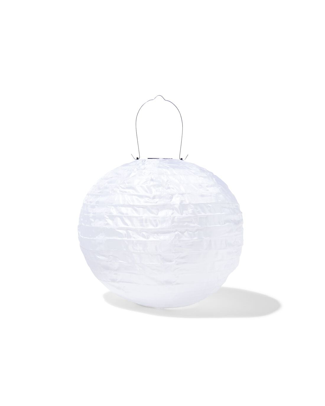HEMA Solar tuinlampion Ø28cm wit | HEMA