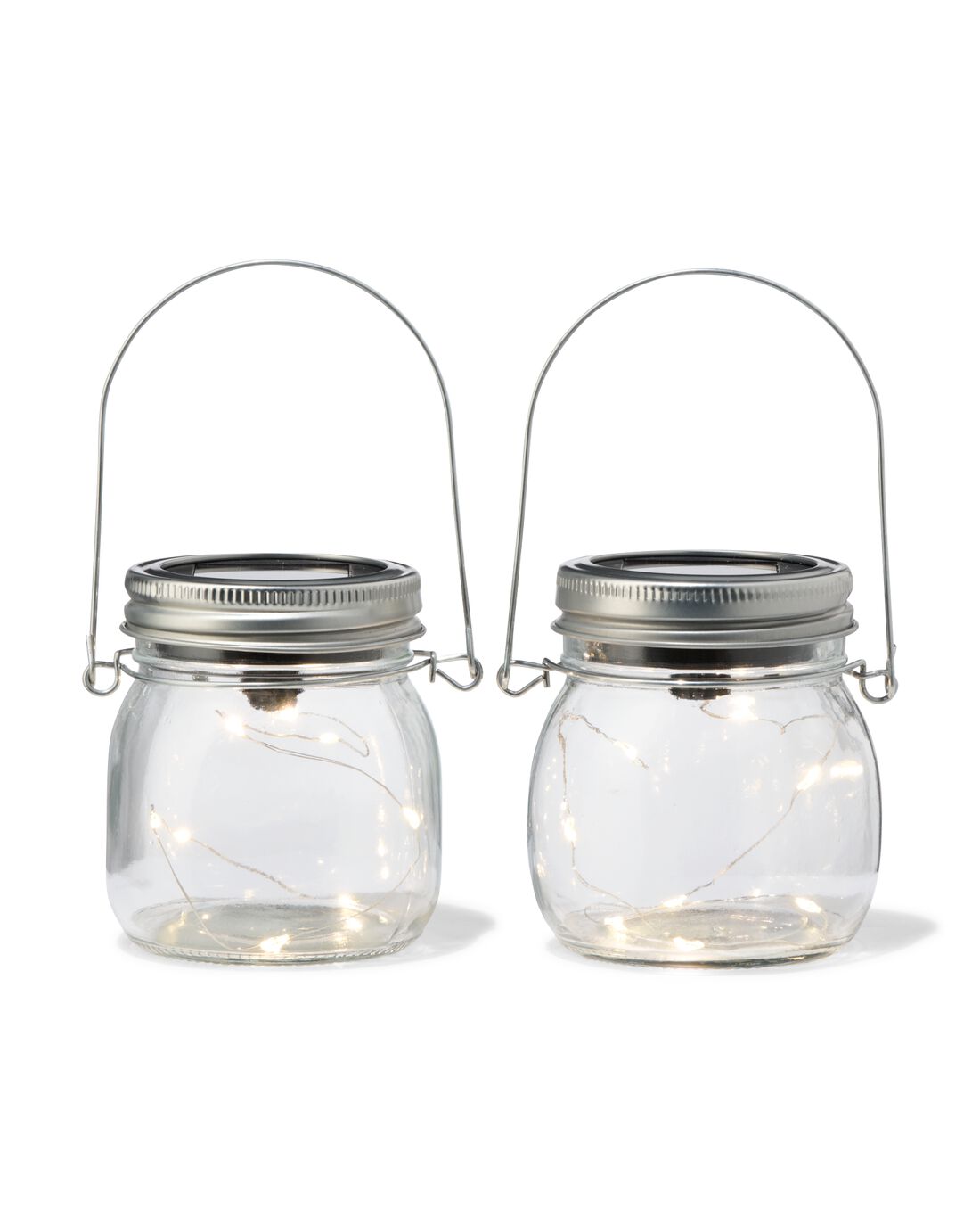 HEMA Solar tuinverlichting 10x17x10cm - 2 stuks | HEMA