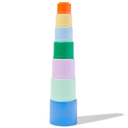 HEMA Stapeltoren bioplastic 7-delig | HEMA
