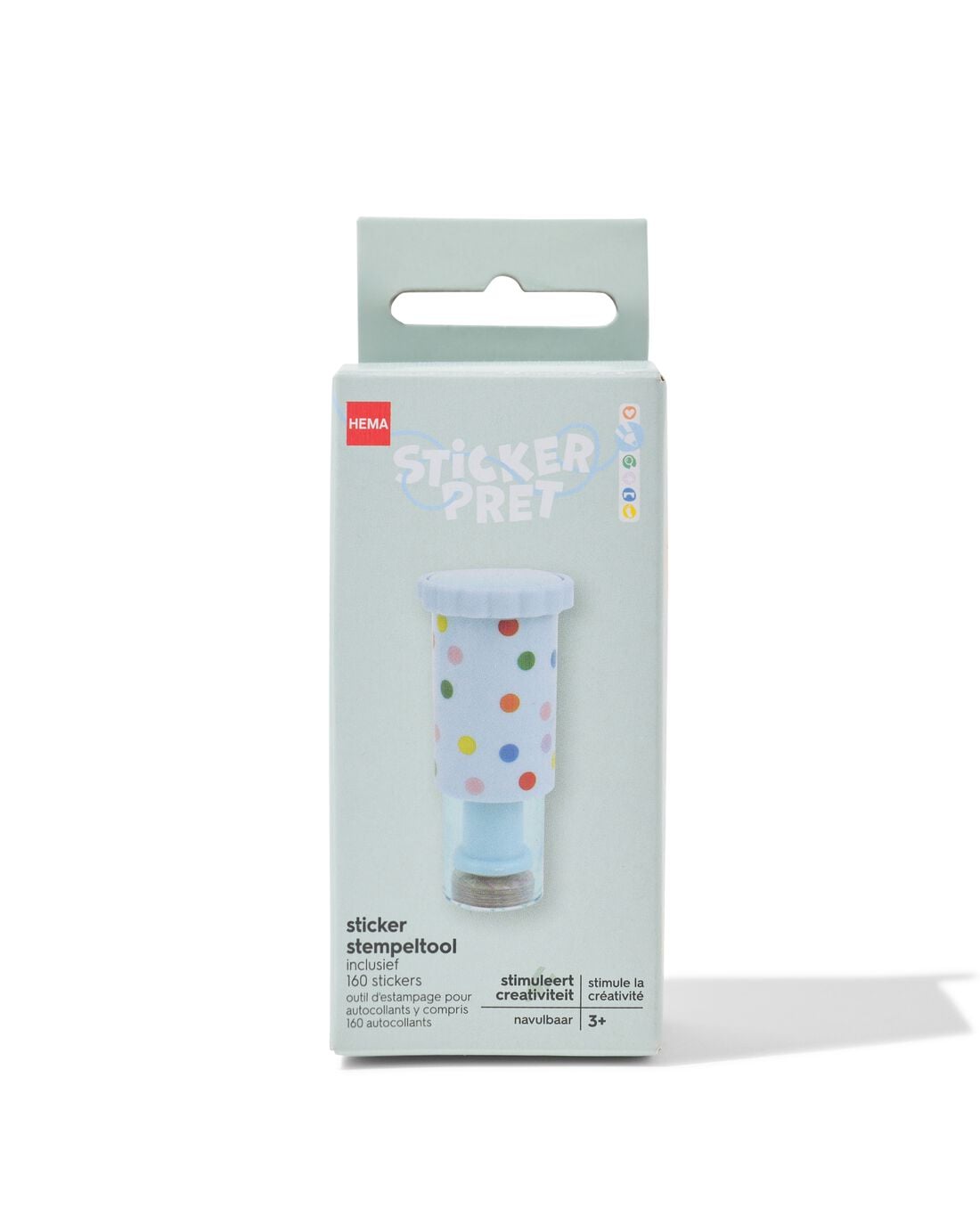 HEMA Sticker stempeltool met stickers | HEMA