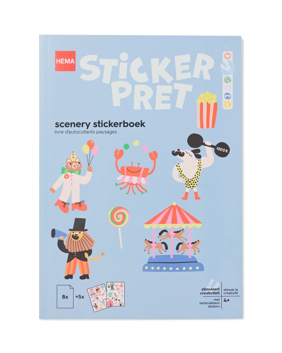HEMA Stickerboek circus | HEMA
