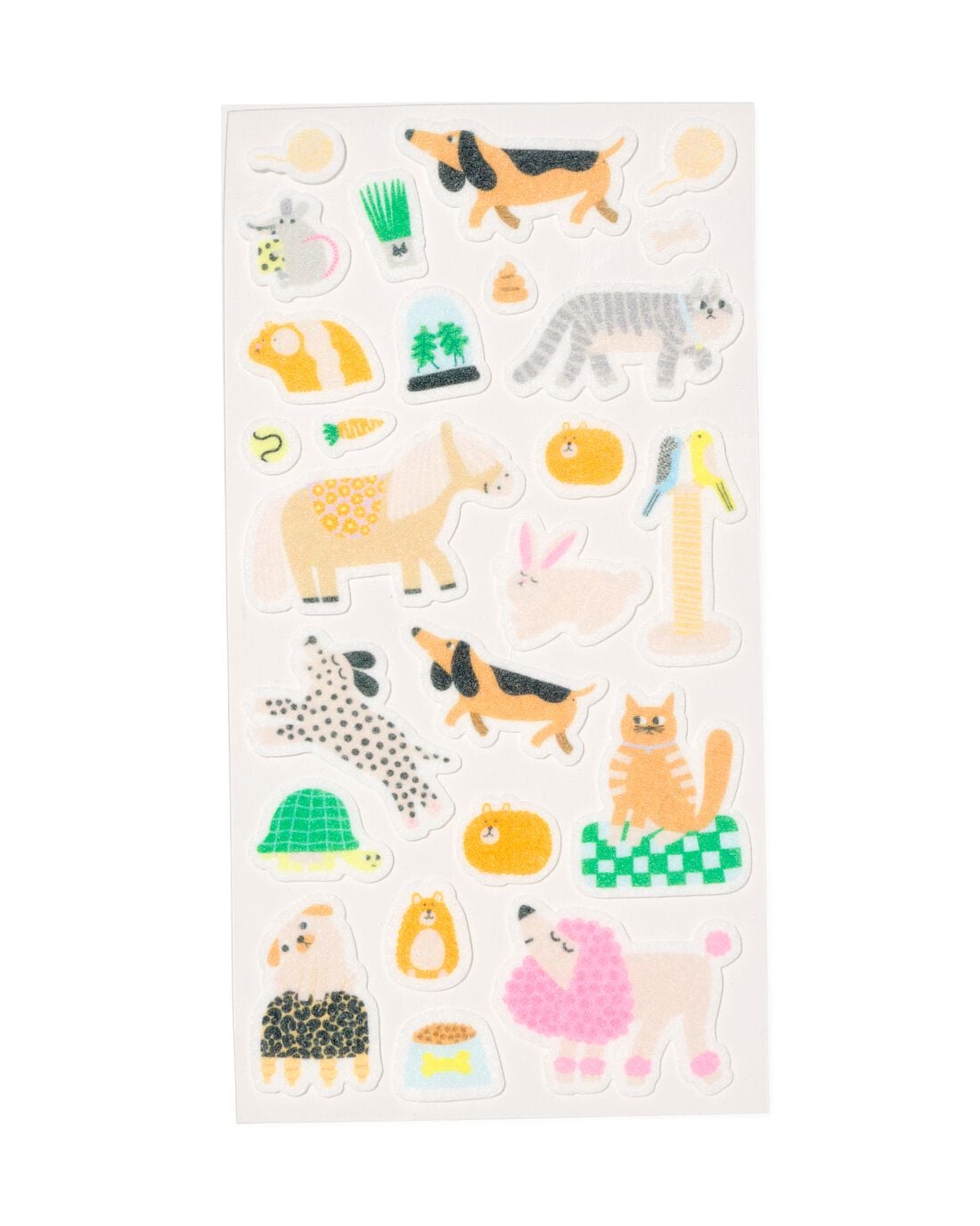 Stickers vilt dieren - 50 stuks