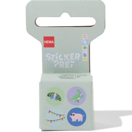 HEMA Stickers voor stempeltool feestdieren - 160 stuks | HEMA