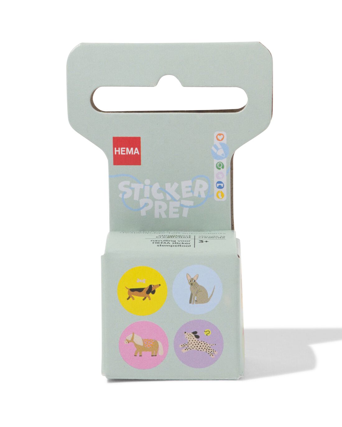 HEMA Stickers voor stempeltool huisdieren - 160 stuks | HEMA