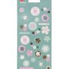 HEMA Stickervellen 10x22.1cm bloemen - 3 stuks (multi) | HEMA