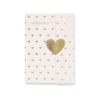 HEMA Sticky notes 14.7x10.5x0.8cm hartjes (gebroken wit) | HEMA