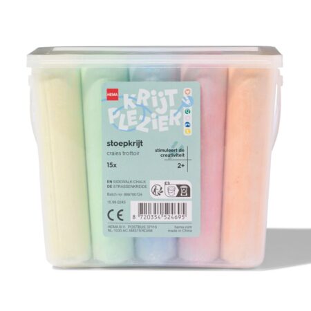 HEMA Stoepkrijt - 15 stuks | HEMA