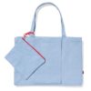 HEMA Strandtas lichtblauw (felblauw) | HEMA