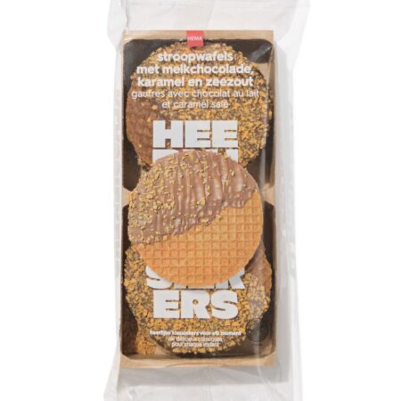 HEMA Stroopwafels met melkchocolade
