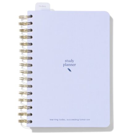HEMA Studieplanner 21x17cm lichtblauw | HEMA