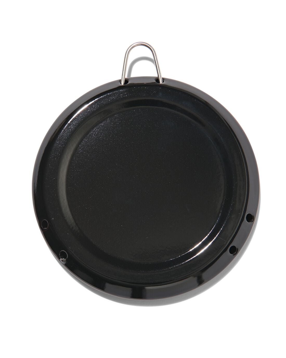 HEMA Sudderplaatje Ø16cm metaal (zwart) | HEMA