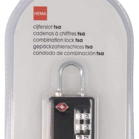 HEMA TSA cijferslot - 6.5x3 | HEMA