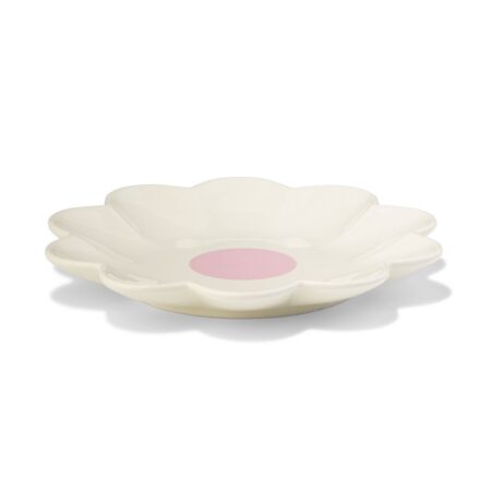 HEMA Taartbordje ⌀16cm keramiek bloemvorm | HEMA