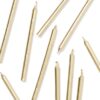 HEMA Taartkaarsjes 16cm goud - 10 stuks (goud) | HEMA