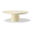 HEMA Taartplateau Ø28cm Knap new bone china geel (geel) | HEMA