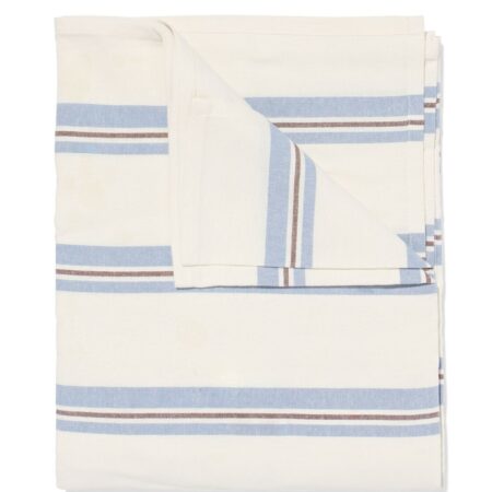 HEMA Tafelkleed 140x240cm katoen strepen blauw (blauw) | HEMA