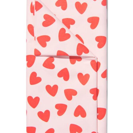 HEMA Tafelkleed 220x138cm papier hart (rood) | HEMA