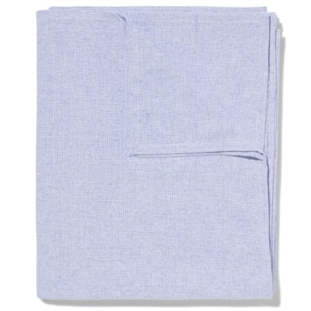 HEMA Tafelkleed blauw chambray katoen 140x240 (blauw) | HEMA