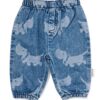 HEMA Takkie babybroek comfy fit denim denim (denim) | HEMA