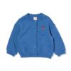HEMA Takkie babyvest sweatstof blauw (blauw) | HEMA